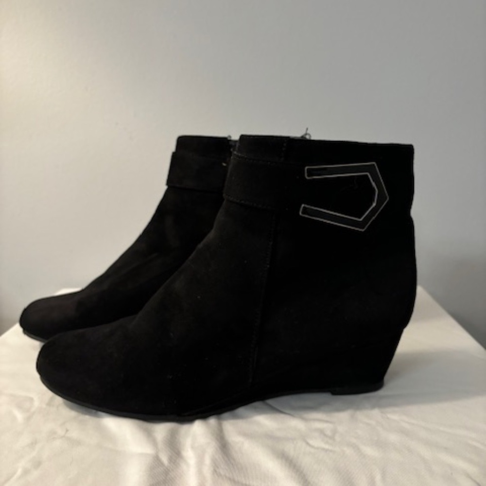 Black Suede Boots